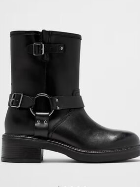 Banana Republic Leather Moto Boots -10